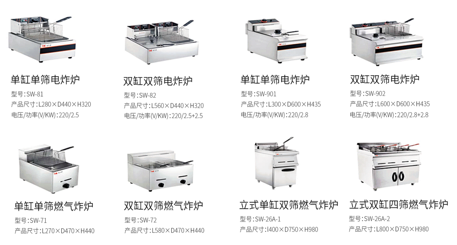 电/燃气炸炉 系列(pic1)