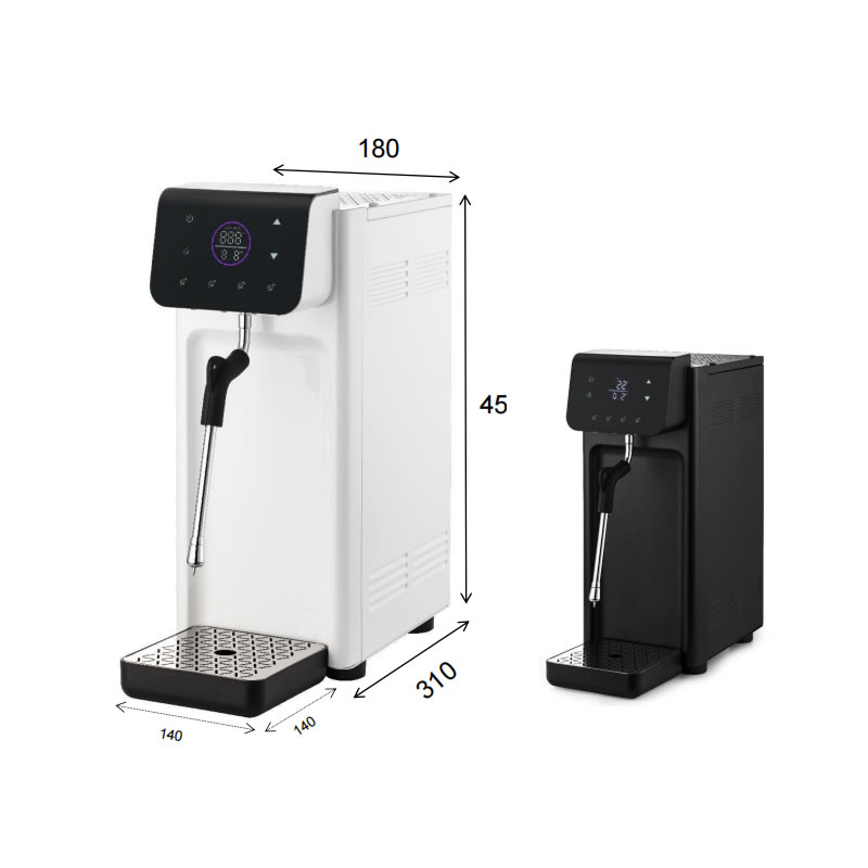 商用定温 单头蒸汽奶泡机(触屏款)