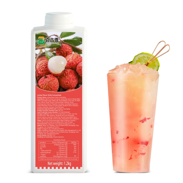 荔枝味饮料浓浆 | product image